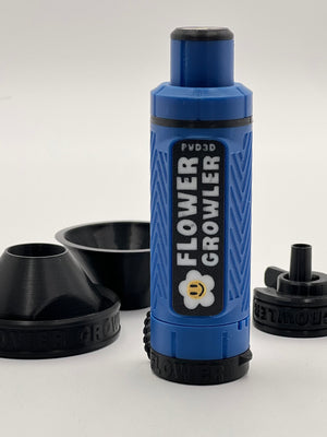 Flower Growler Cone Filler Set - Blueberry