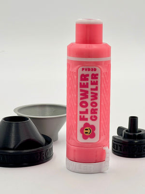 Flower Growler Cone Filler Set - Bubble Gum