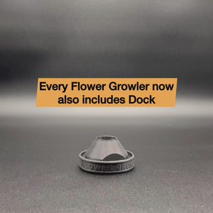 Flower Growler Dock shown in stop motion